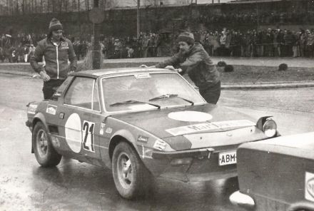 Janusz Szajng i Piotr Ślaski – Fiat X1/9.